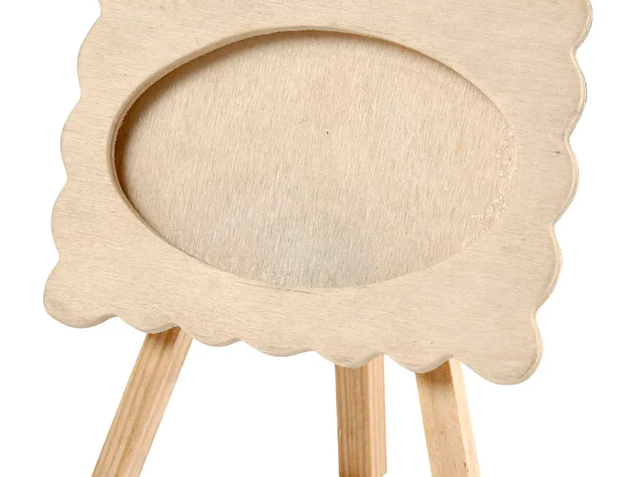 Billede 1 - Ramme på staffeli, str. 13,2x11,5 cm, tykkelse 18 mm, 1 stk.