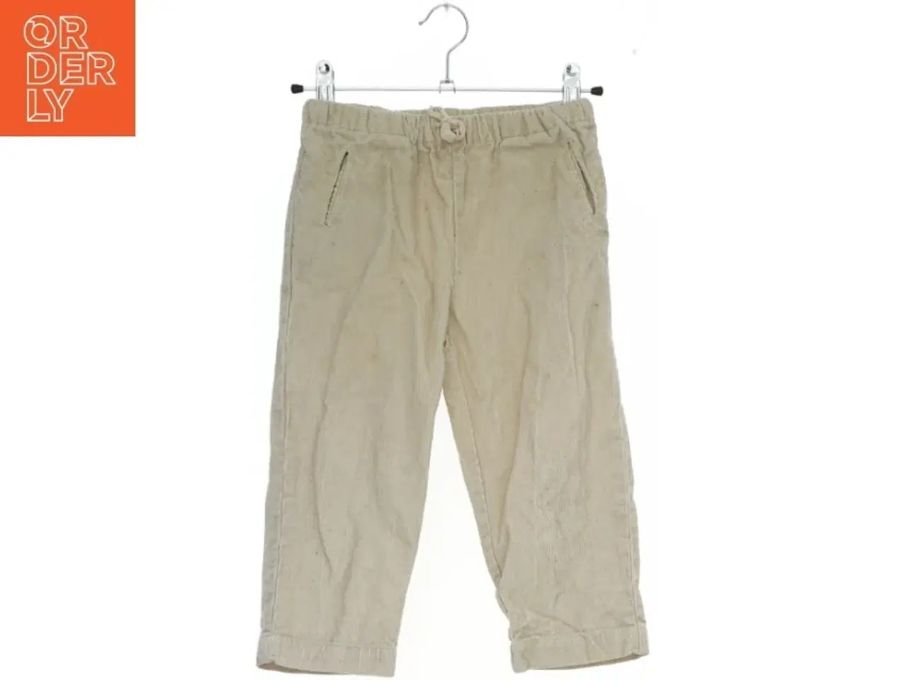 Billede 1 - Beige fløjsbukser til børn fra Copenhagen Colors (str. 104)