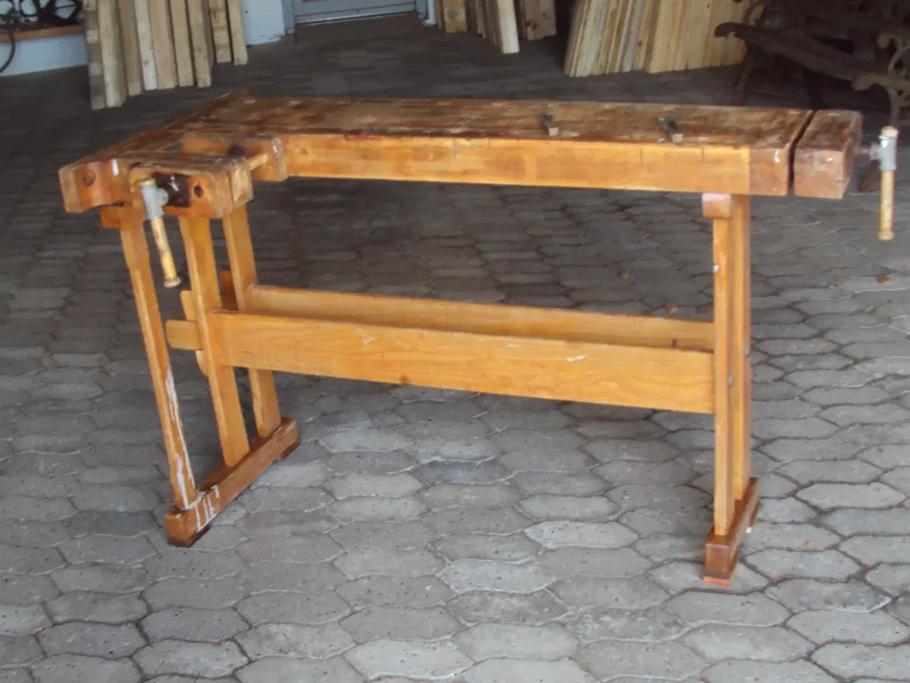 Billede 1 - Høvlebænk 