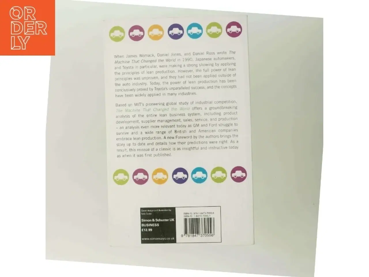 Billede 3 - The machine that changed the world : the story of lean production, Toyota's secret weapon in the global car wars that is revolutionizing world ind