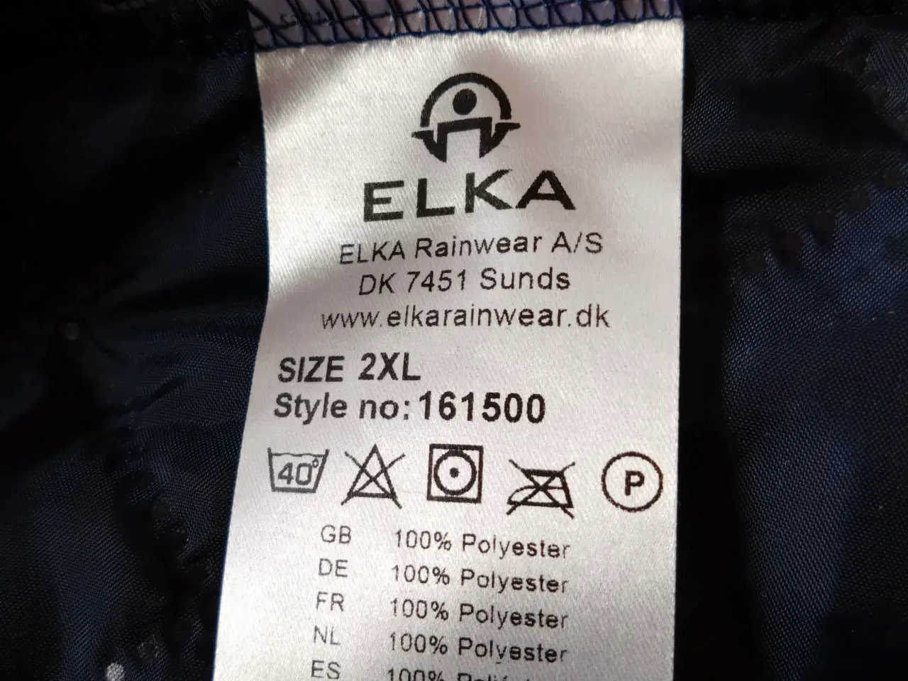 Billede 3 - ELKA termobukser dame blå nye 2xl