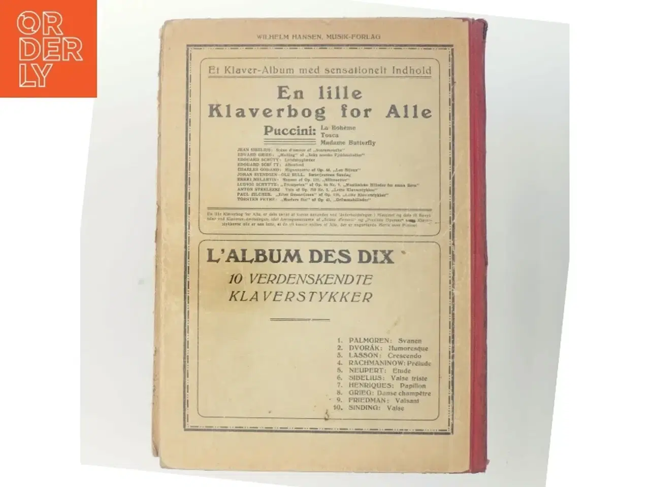 Billede 3 - Danmarks Melodibog I. Del (Bog)