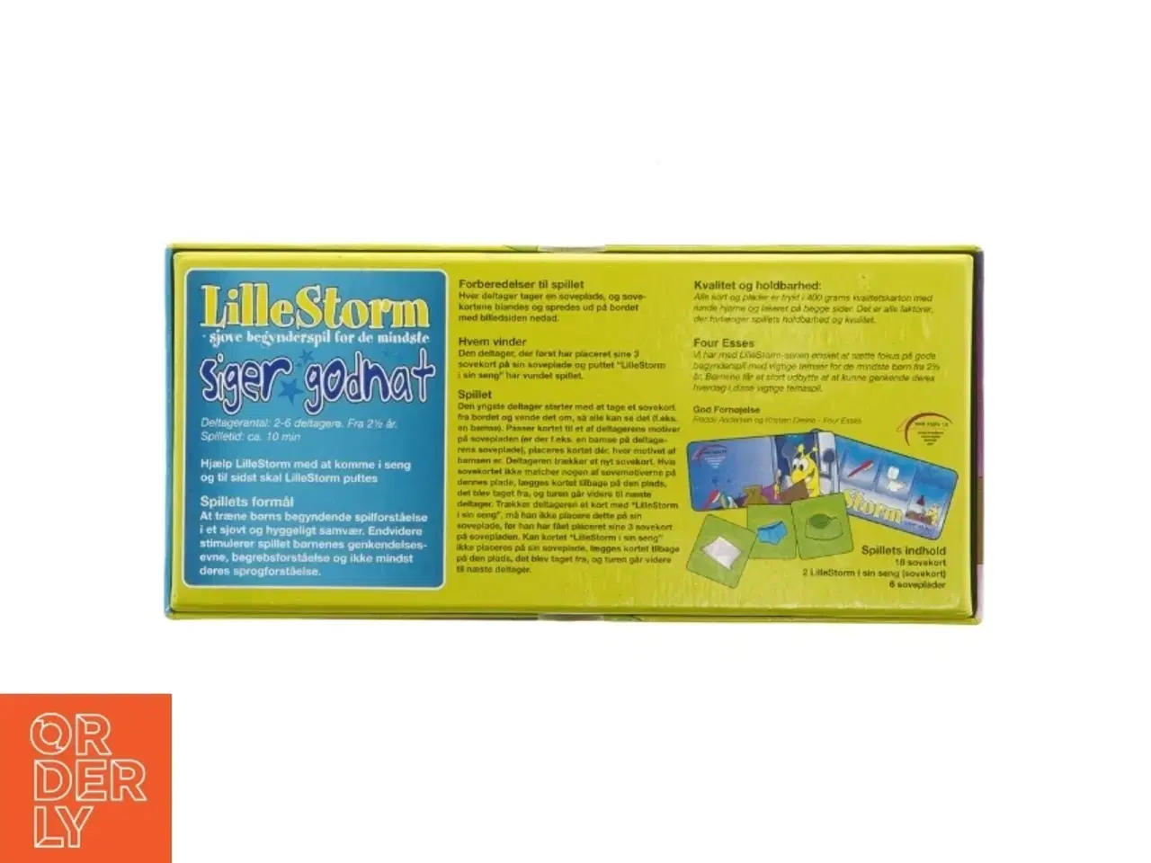 Billede 8 - Lillestorm Siger Godnat Spil (str. 25 x 12 cm)