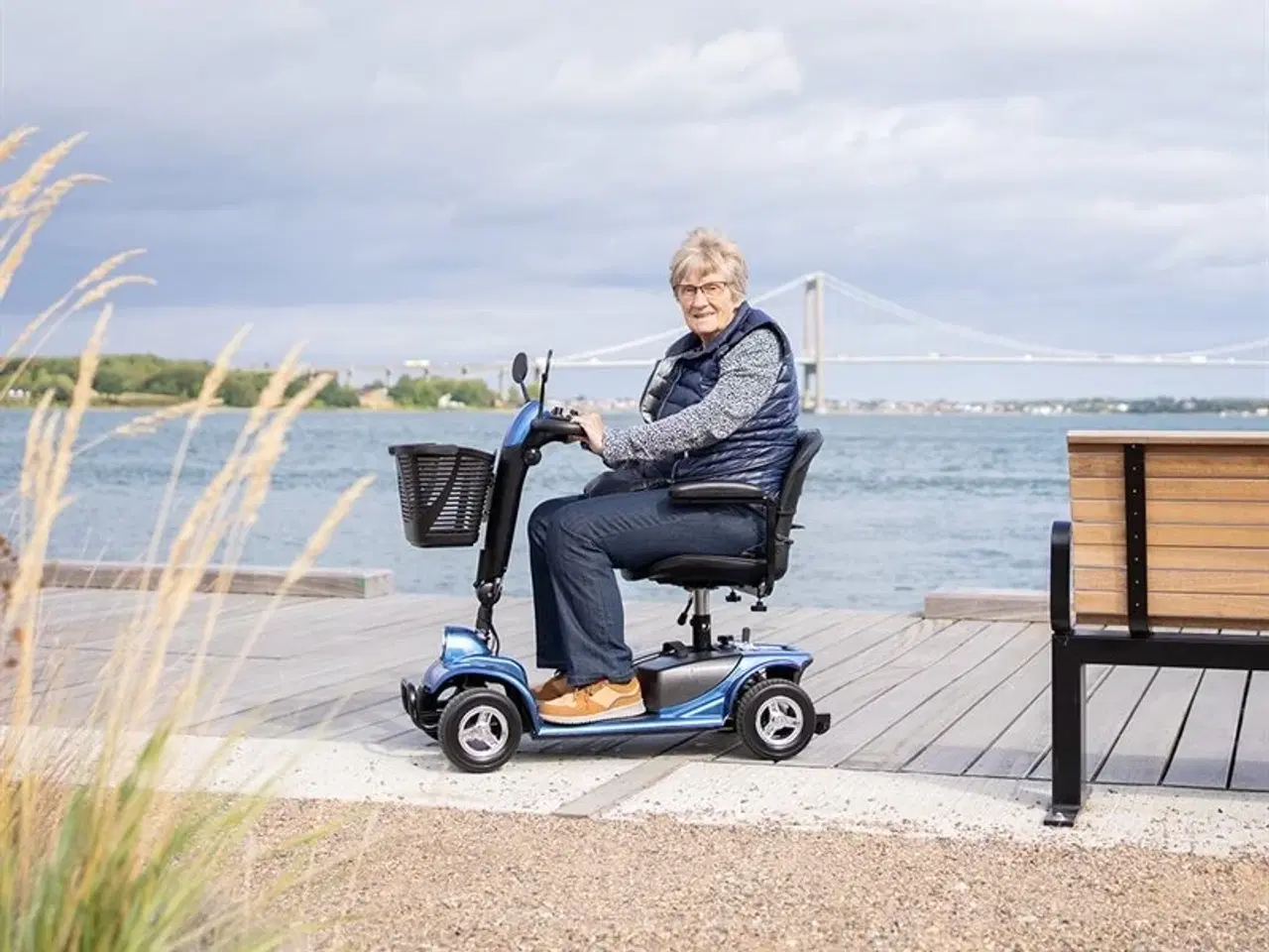 Billede 7 - Lindebjerg Elscooter LM 140 - Blå