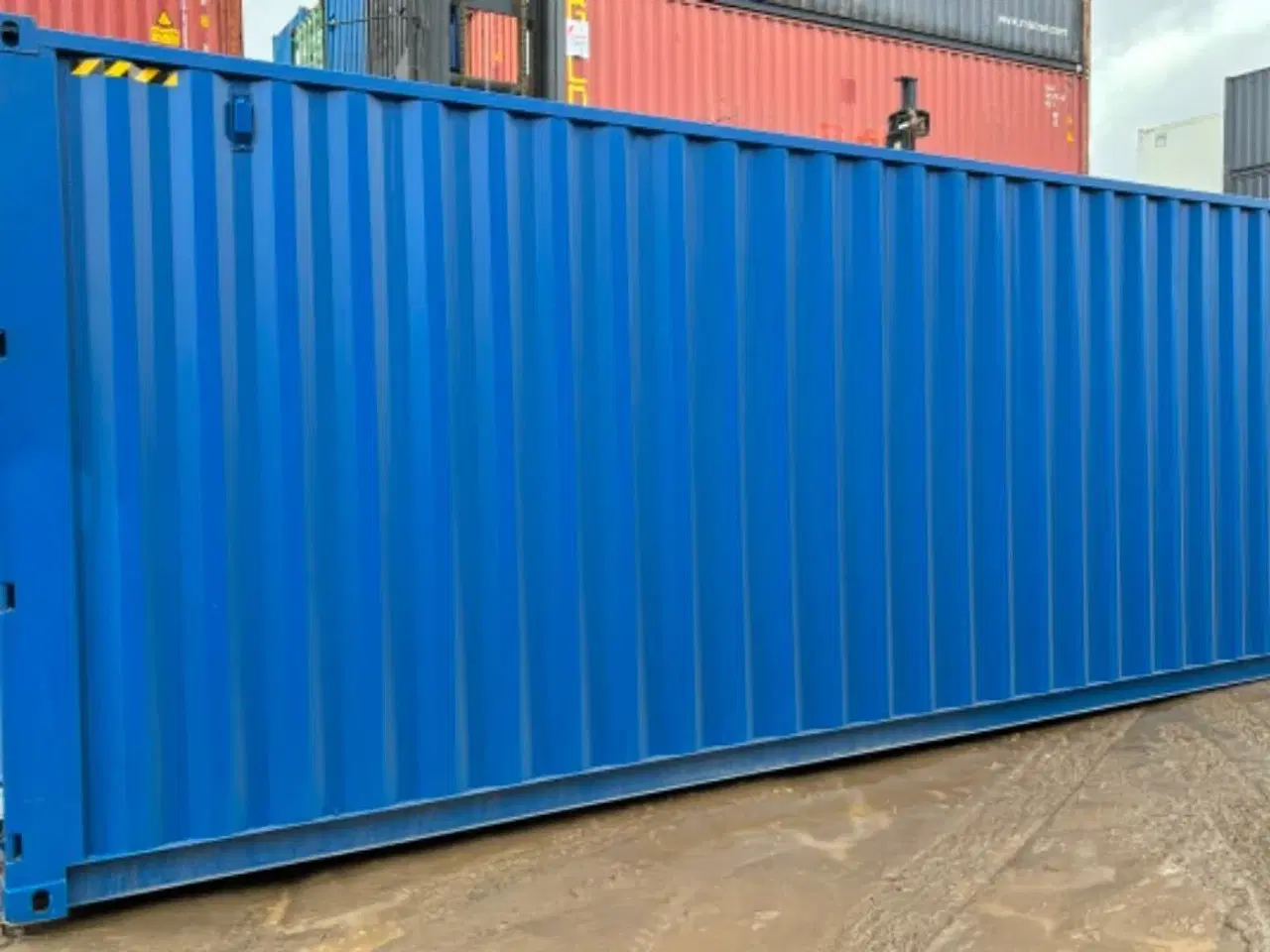 Billede 5 - Står i Hvidovre NY 40 fods HC Container i Blå