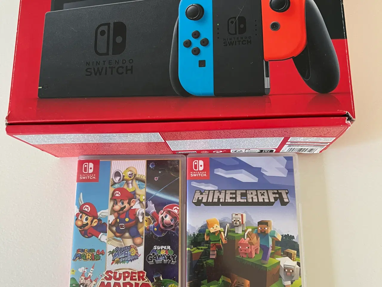 Billede 2 - Nintendo switch consol med spil 