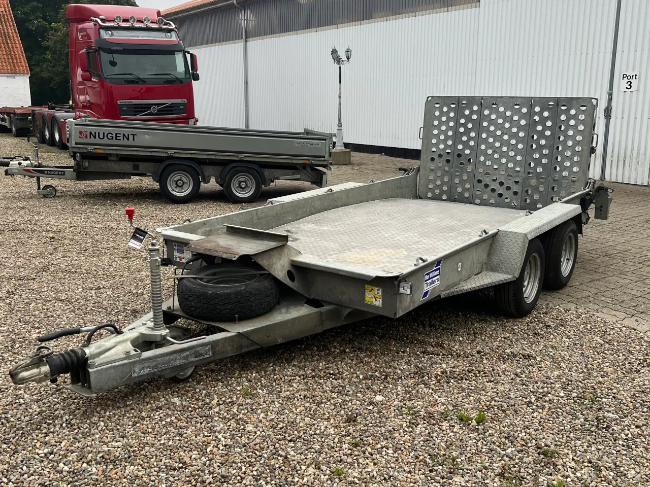 Billede 2 - Ifor Williams GH126BT maskintrailer