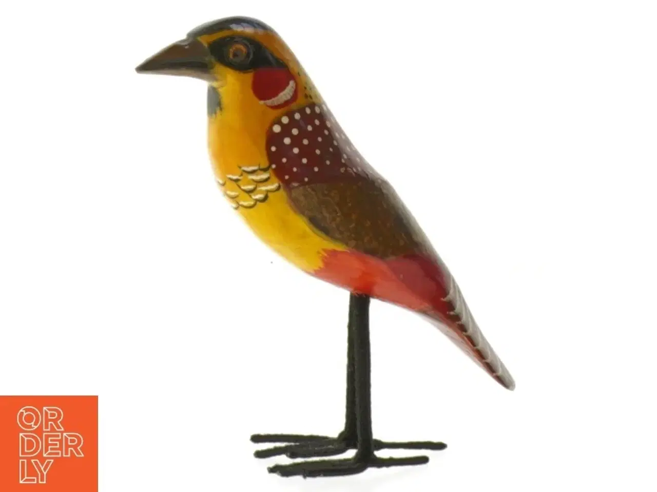 Billede 5 - Kenyanske dekorative fuglefigurer (str. 12 cm)