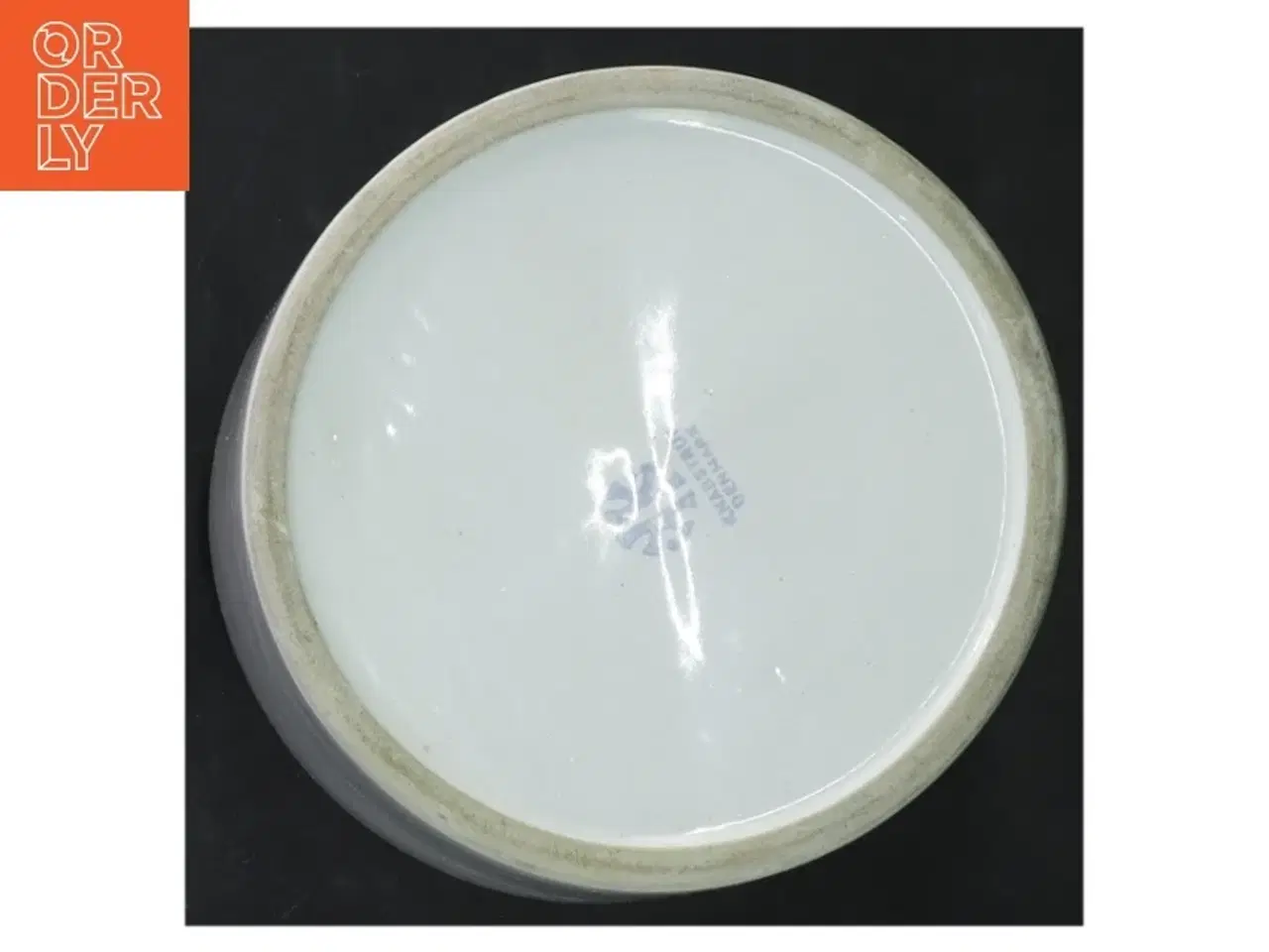 Billede 3 - Hvid keramisk potte fra Knabstrup (str. Ø 12 cm)