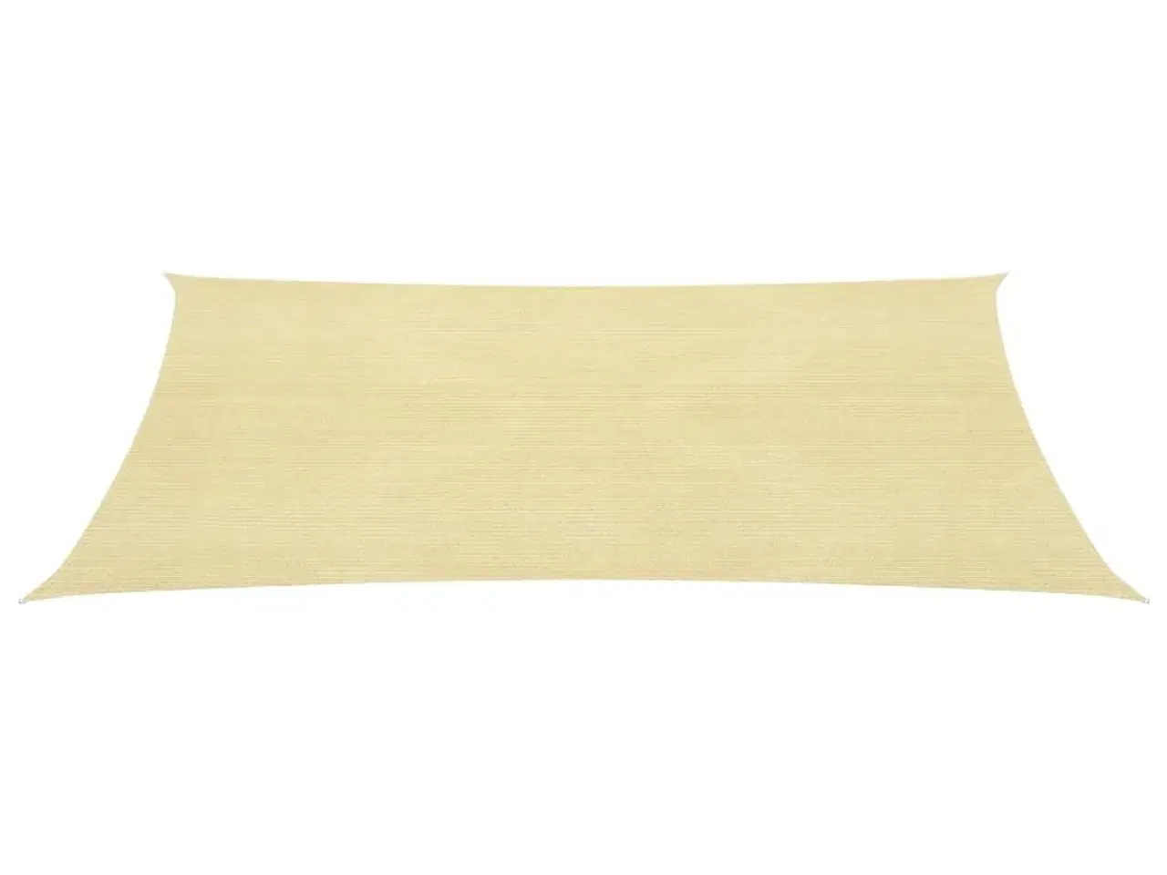 Billede 2 - Solsejl 2,5x3 m 160 g/m² HDPE beige