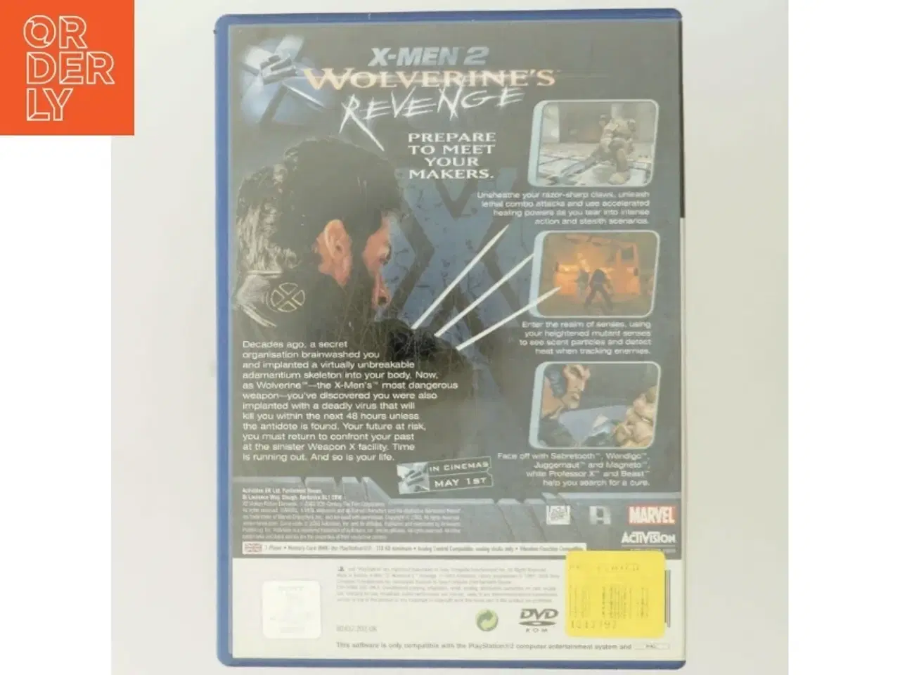 Billede 3 - X-Men 2: Wolverines Revenge PlayStation 2 Spil fra Activision