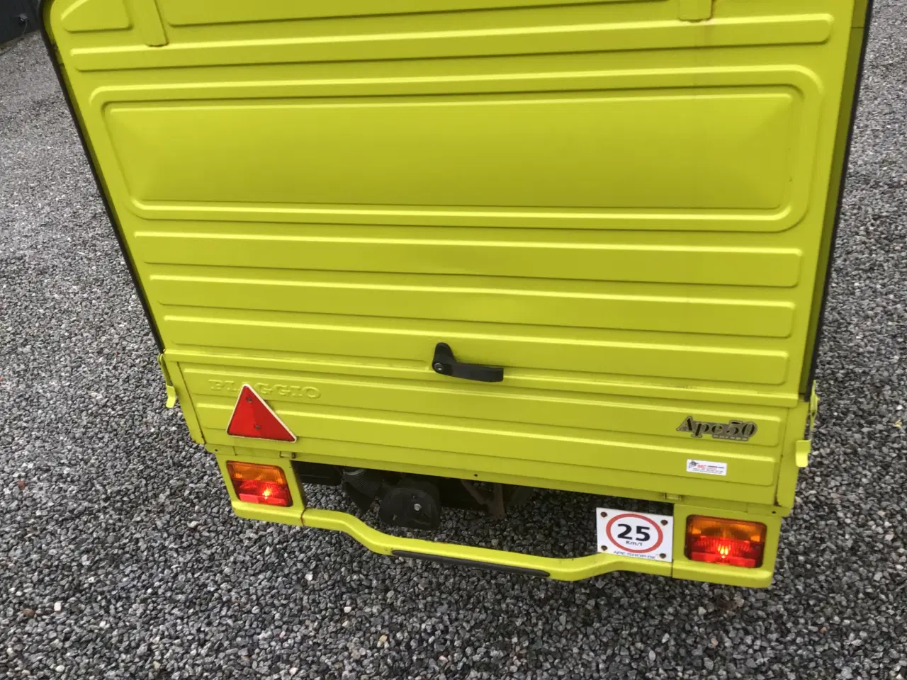 Billede 4 - Piaggio Ape 25km fra 2017 kun 6000km