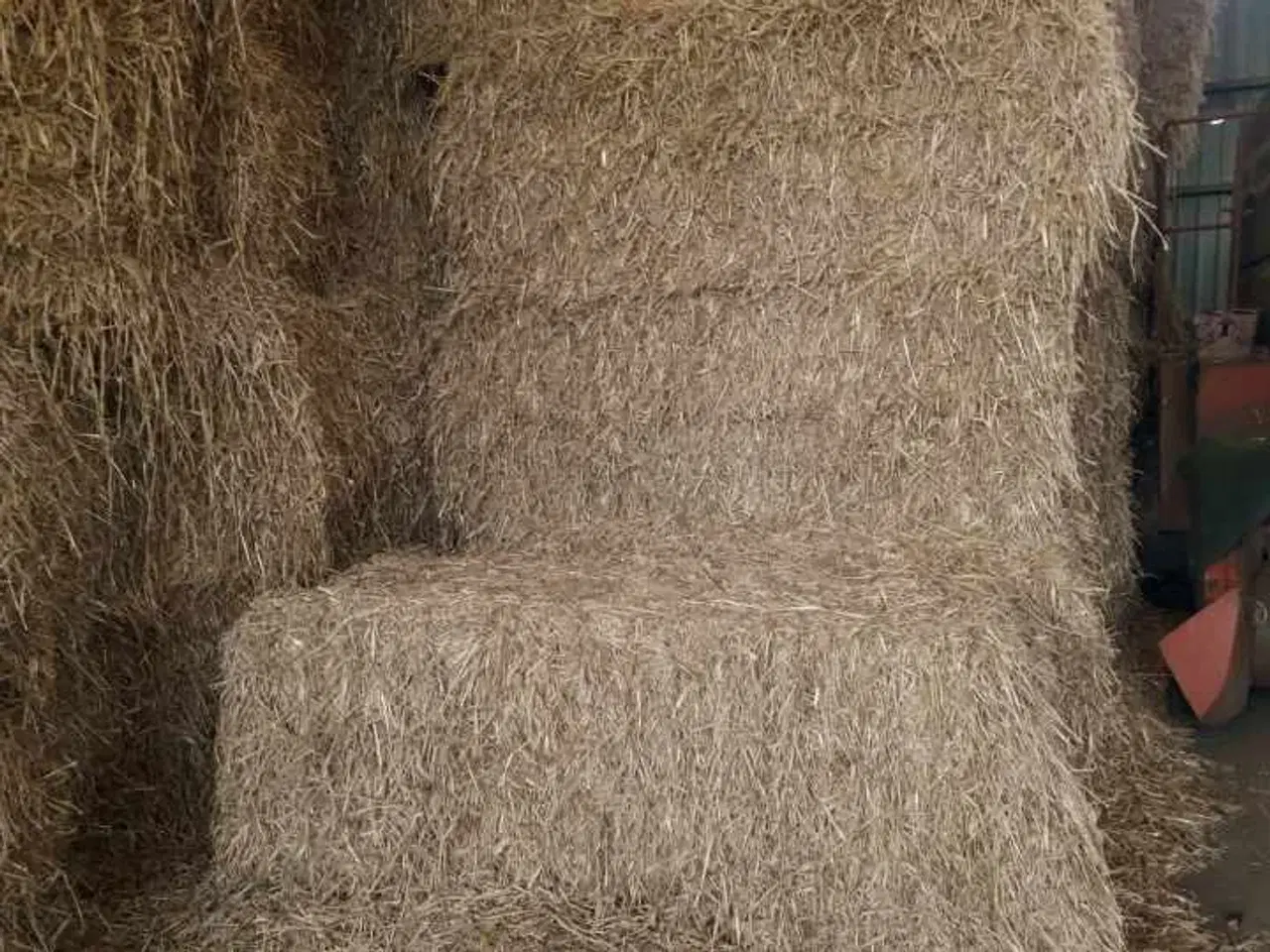 Billede 2 - Hvedehalm i minibig 80x90x230