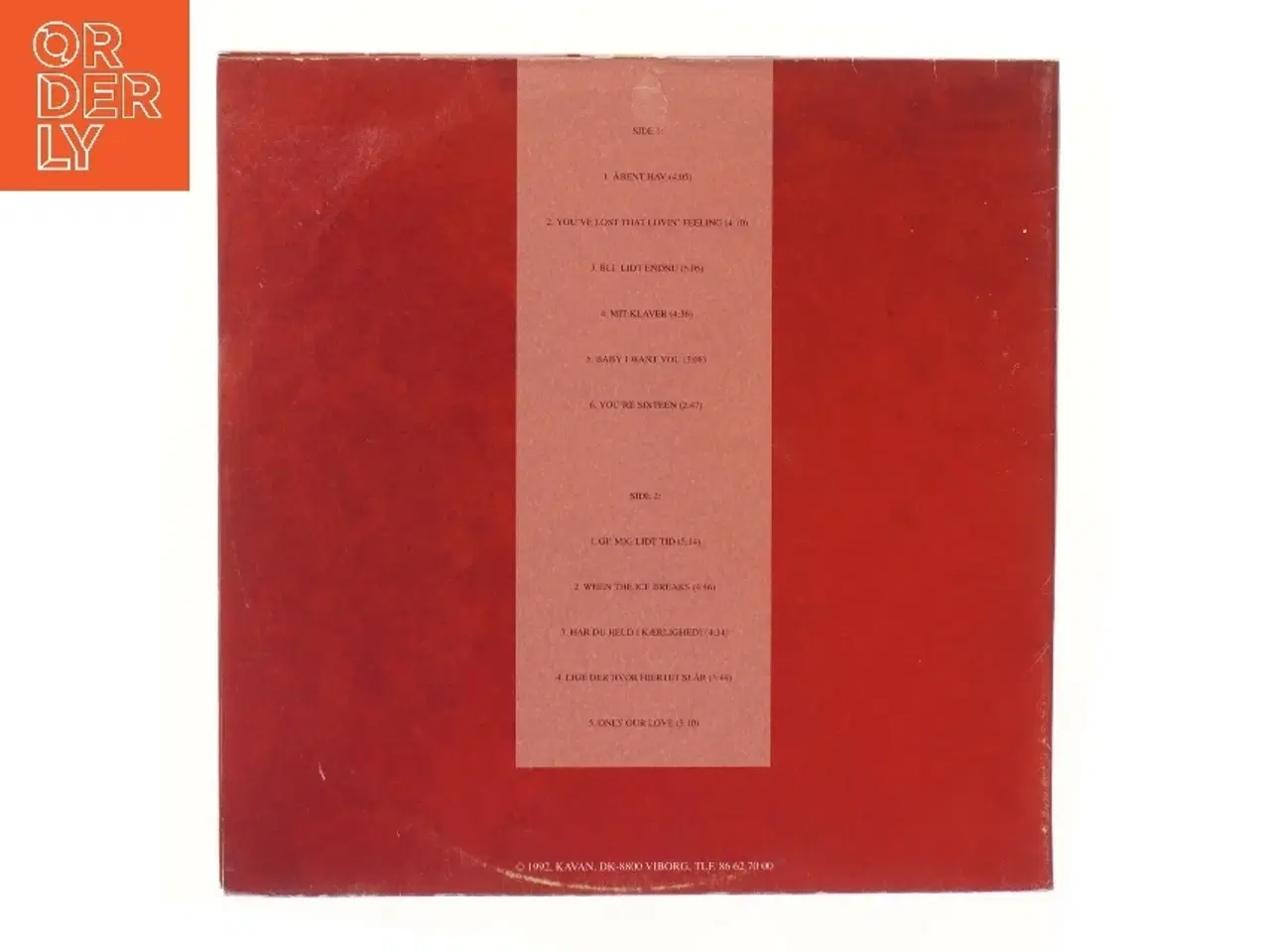 Billede 2 - Anders Frandsen vinylalbum fra KAVAN