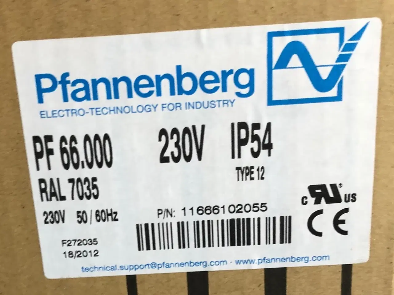 Billede 7 - Pfannenberg Installations kabinet blæser