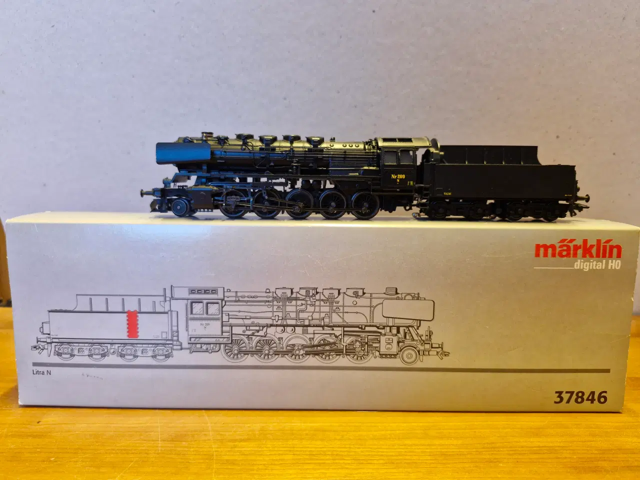 Billede 1 - Märklin DSB damplokomotiv