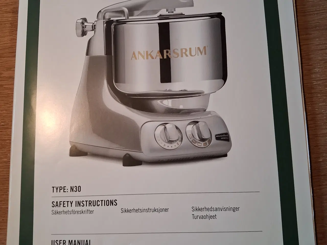 Billede 4 - Ankarsrum køkkenmaskine AKM6230 sort