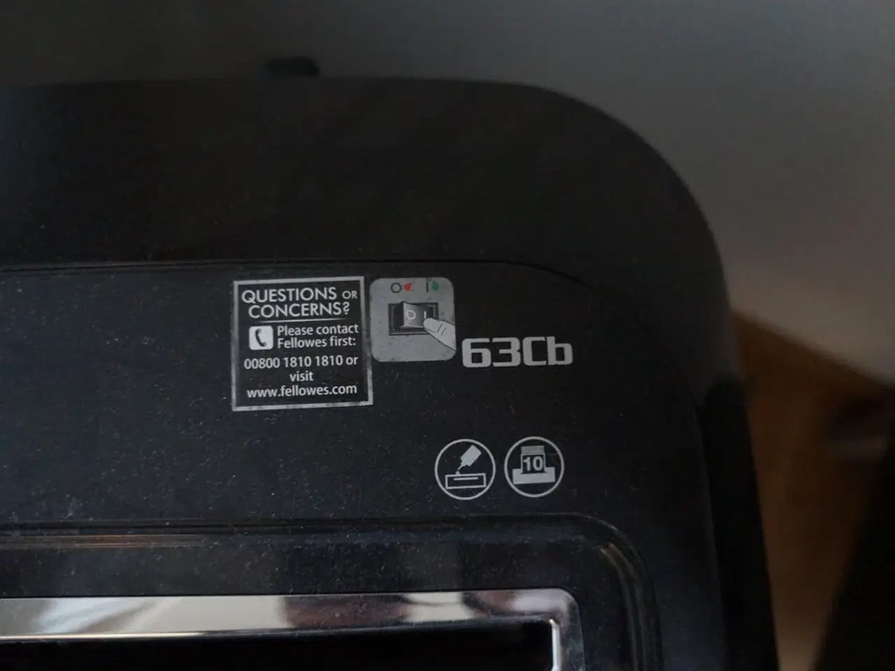 Billede 3 - Makulator FELLOWES