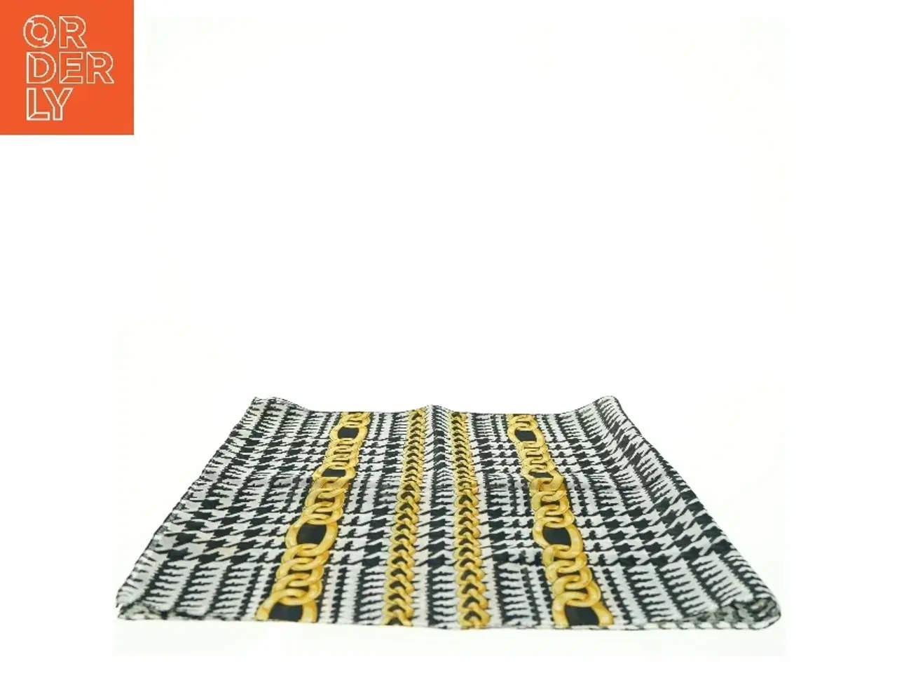 Billede 3 - Mønstret silketørklæde (str. 155 x. 42 cm)