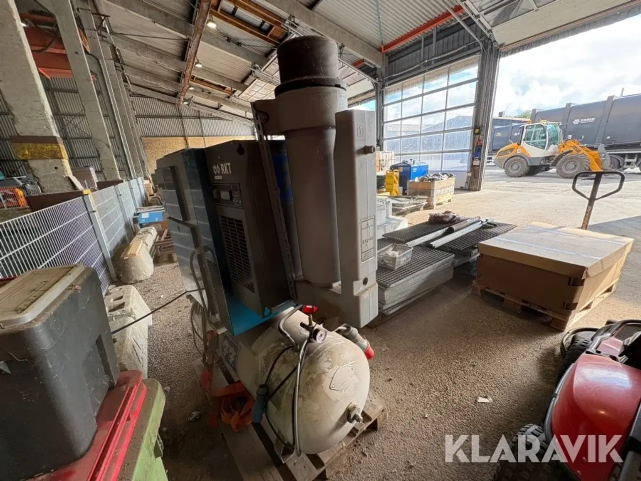 Billede 4 - Skruekompressor Reno F.F Monsun Air-E med lufttørreanlæg