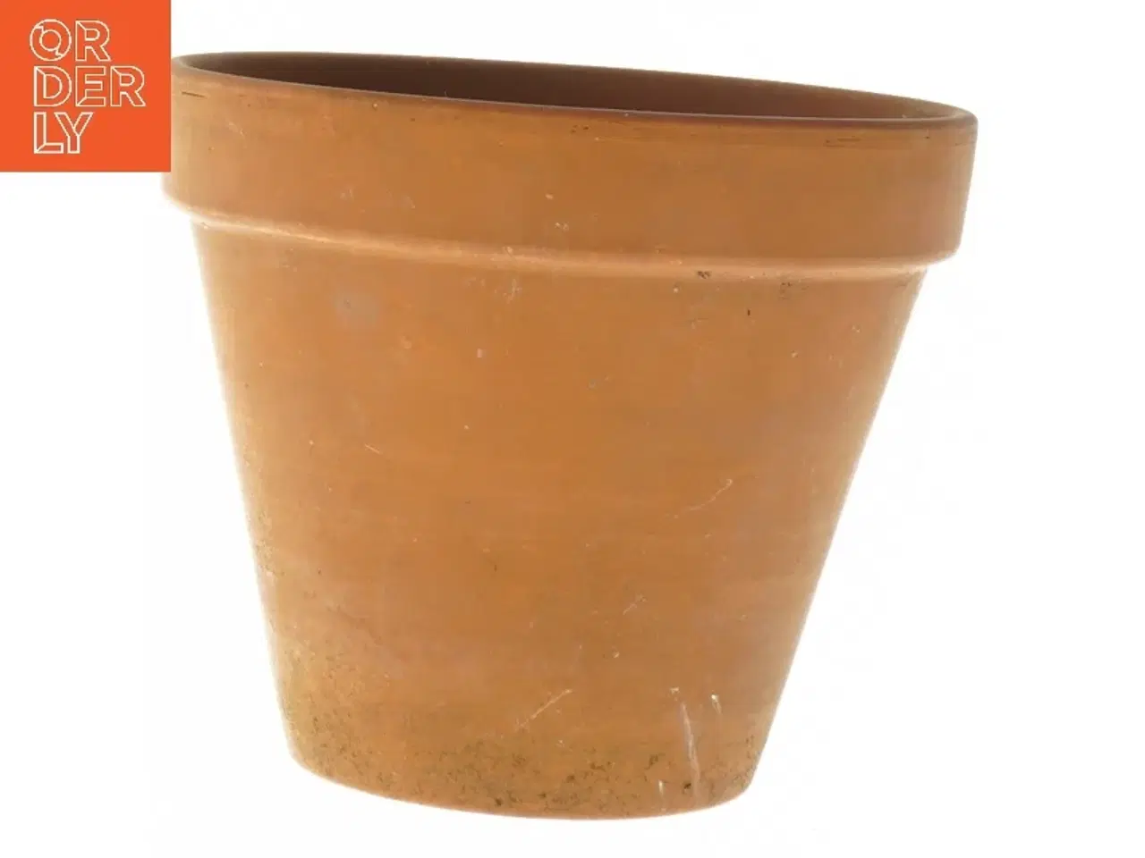 Billede 2 - Lerpotte til planter (str. 13x11,5 cm)