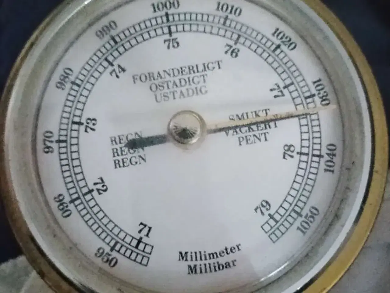 Billede 3 - Vintage barometer