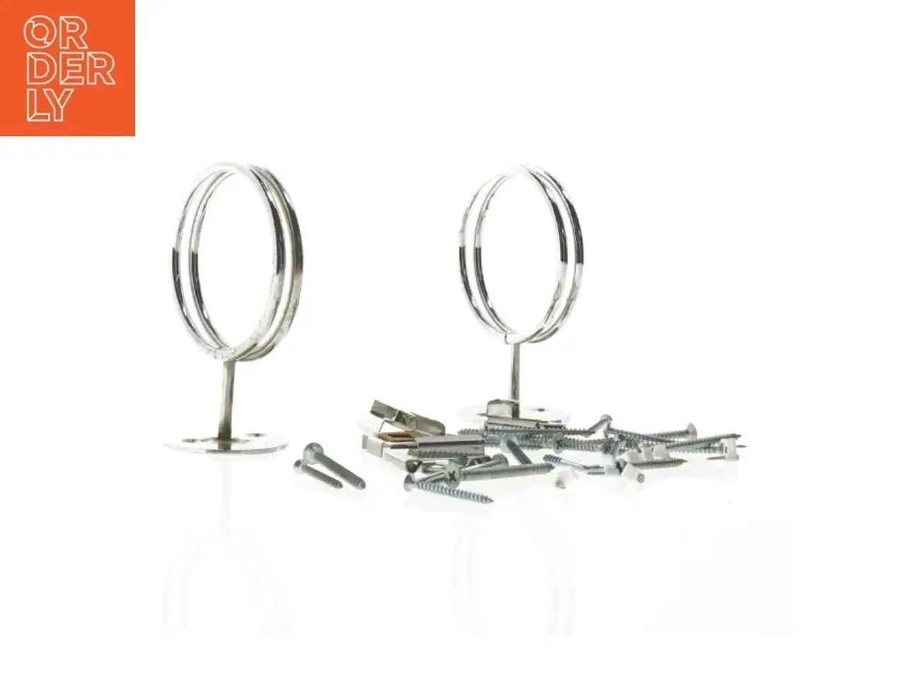 Billede 2 - Vægophængt håndklædeholder eller lign. (str. 13 x 9 x 6 cm)