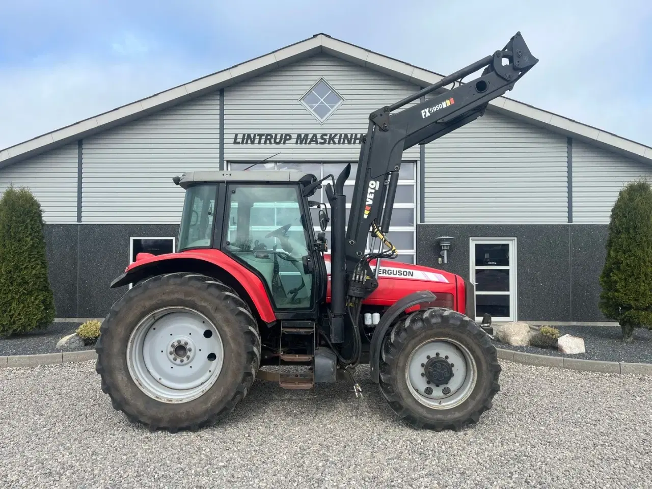 Billede 9 - Massey Ferguson 6480 Dyna 4 Med frontlift og frontlæsser