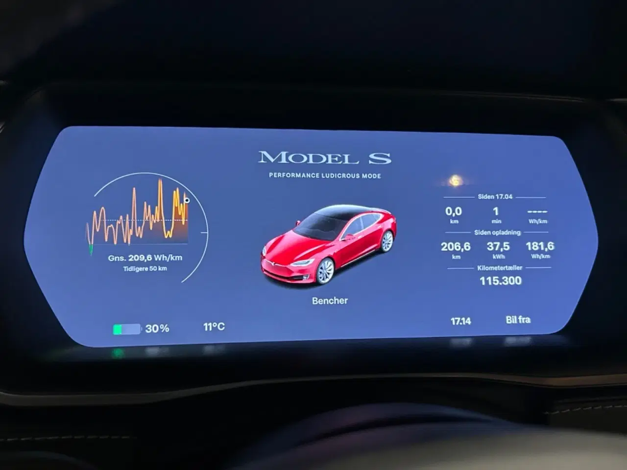 Billede 13 - Tesla Model S  P100D Ludicrous