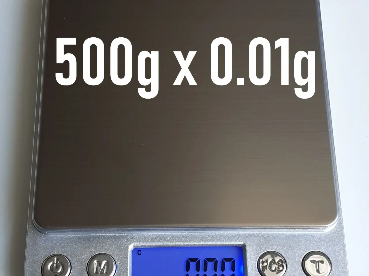 Billede 1 - 500g x 0.01g Køkkenvægt / Vægt / Kitchen Scale