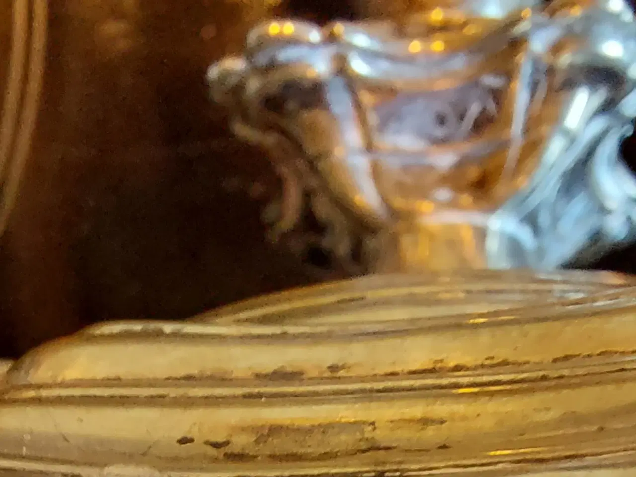 Billede 4 - 3 TÅRNET sølv lysestager