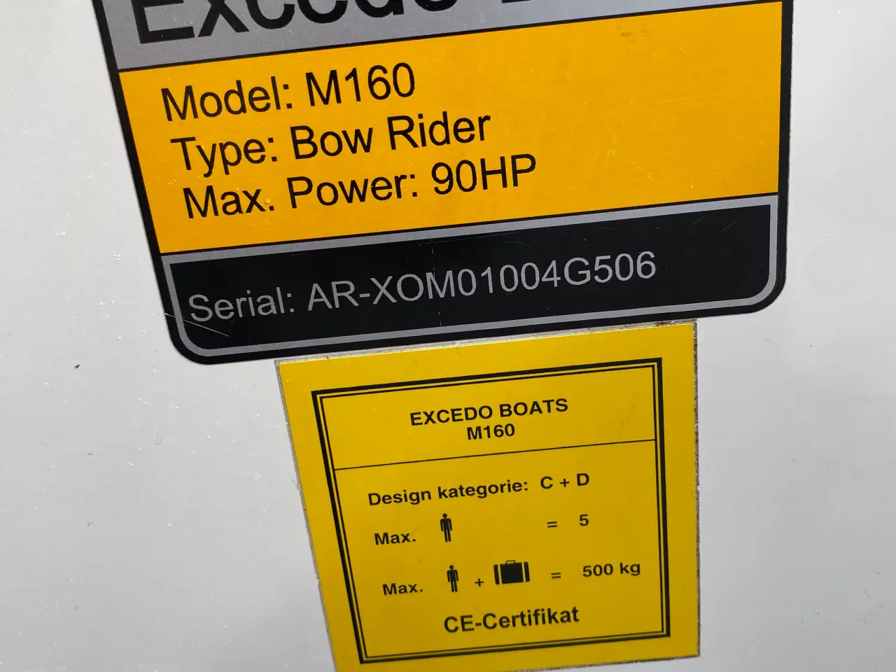 Billede 8 - Speedbåd  Bowrider Model EXEDO 160 årgang 2006 