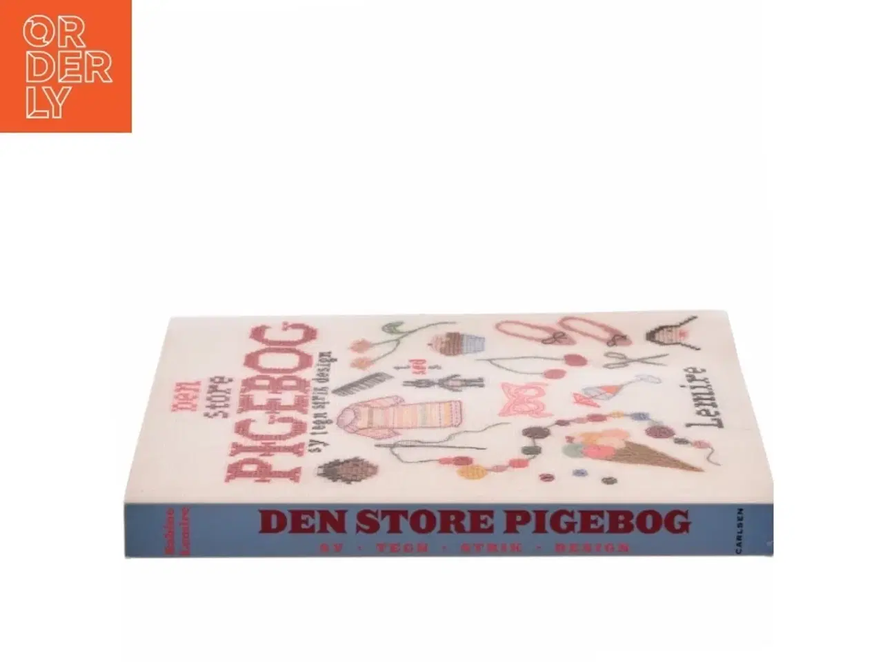 Billede 2 - Den store pigebog: Sy, tegn, strik, design af Sabine Lemire (Bog)