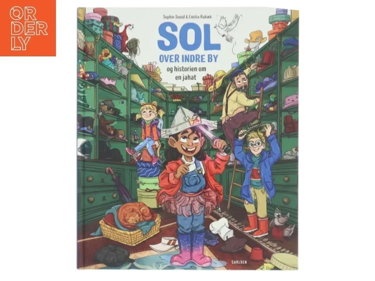 Billede 1 - Sol over indre by - og historien om en jahat af Sophie Souid (Bog)