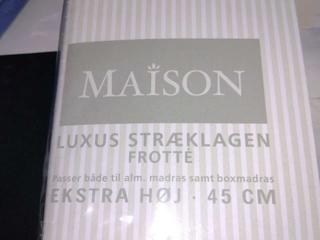 Billede 3 - Stræklagner i frotte 90x200x45