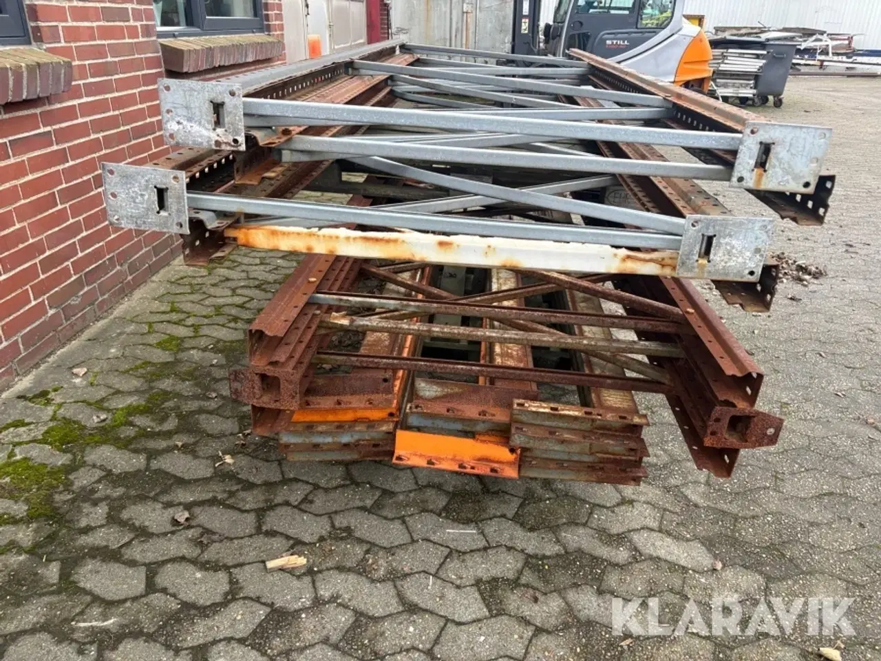 Billede 2 - Pallereol - 6 fag med 6 hylder