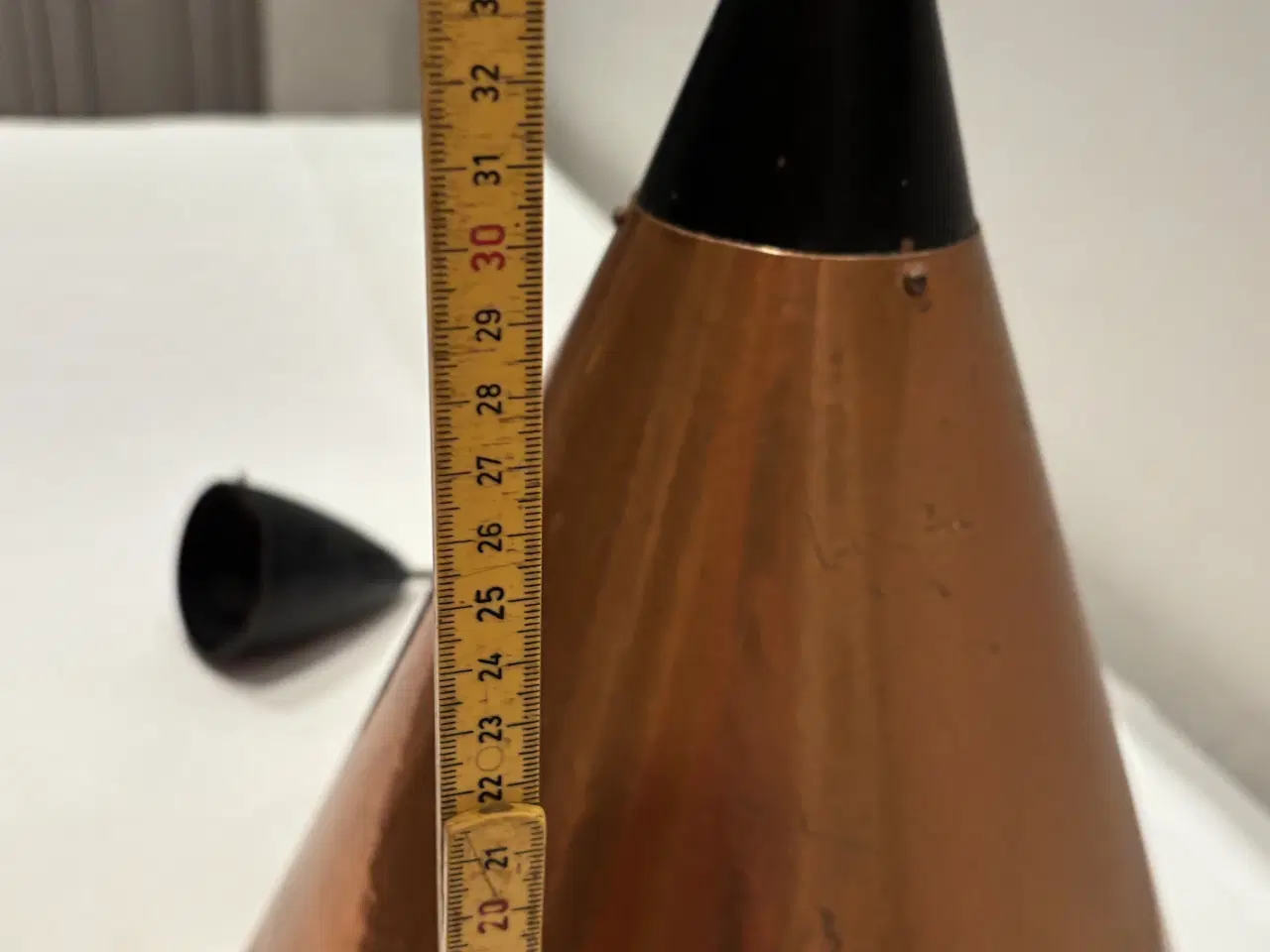 Billede 3 - Retro kobberlampe 