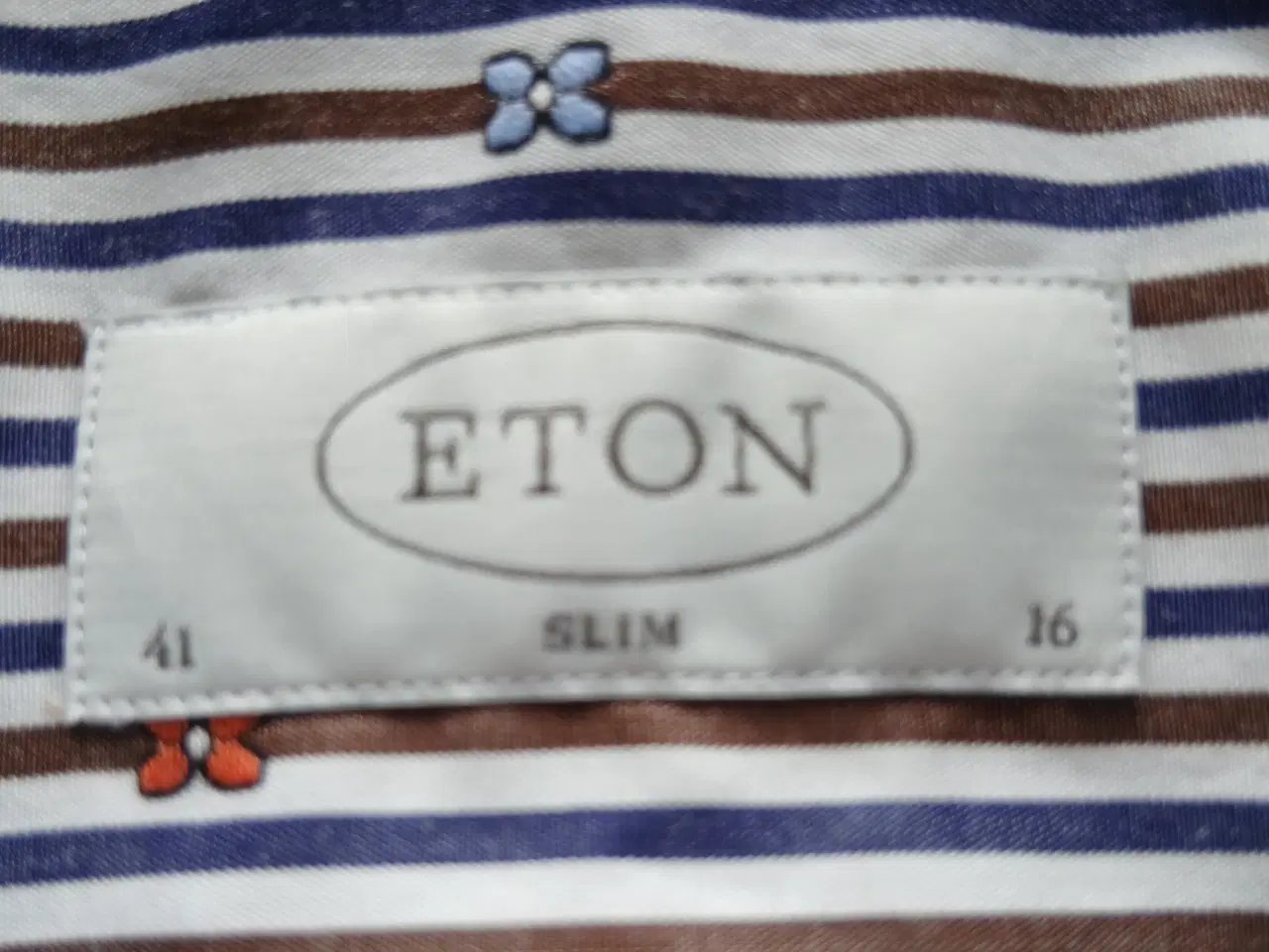 Billede 8 - Skjorte. Eton. 41/16 Slim