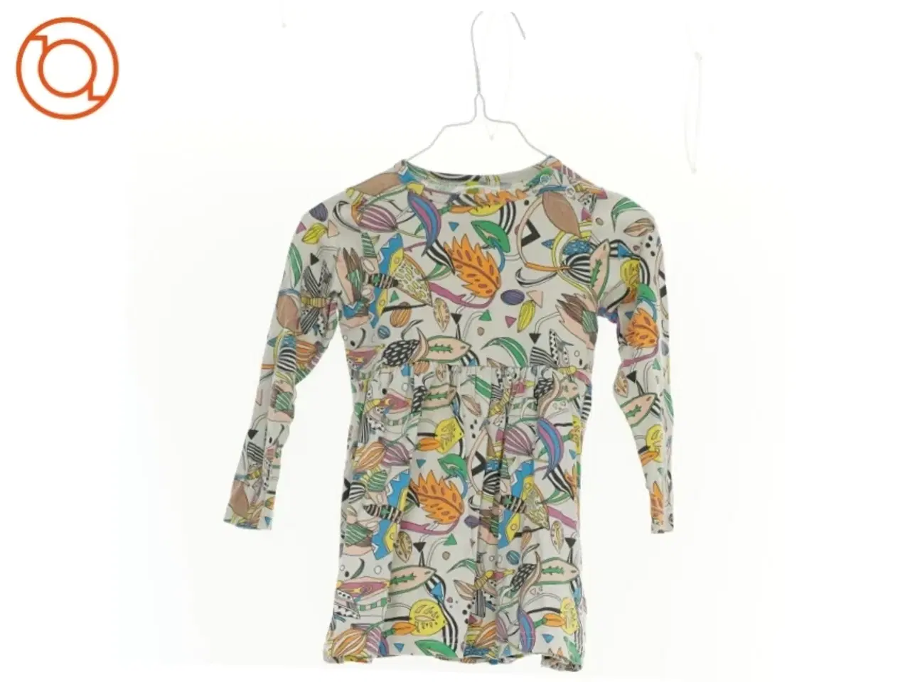 Billede 1 - Kjole med farvestrålende blomstermotiv (str. 80)