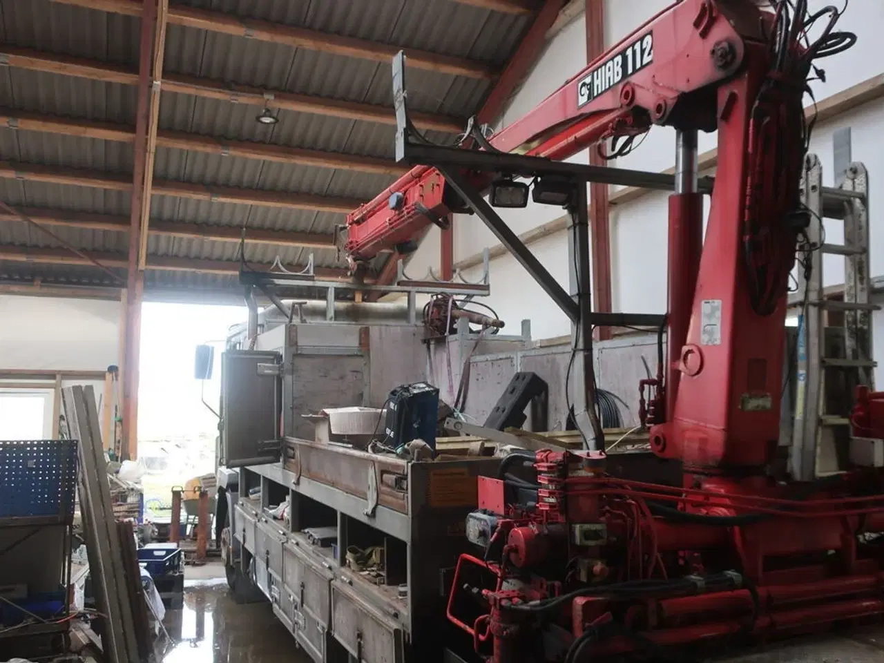 Billede 9 - Lastbil MAN 14.224 m. HIAB kran