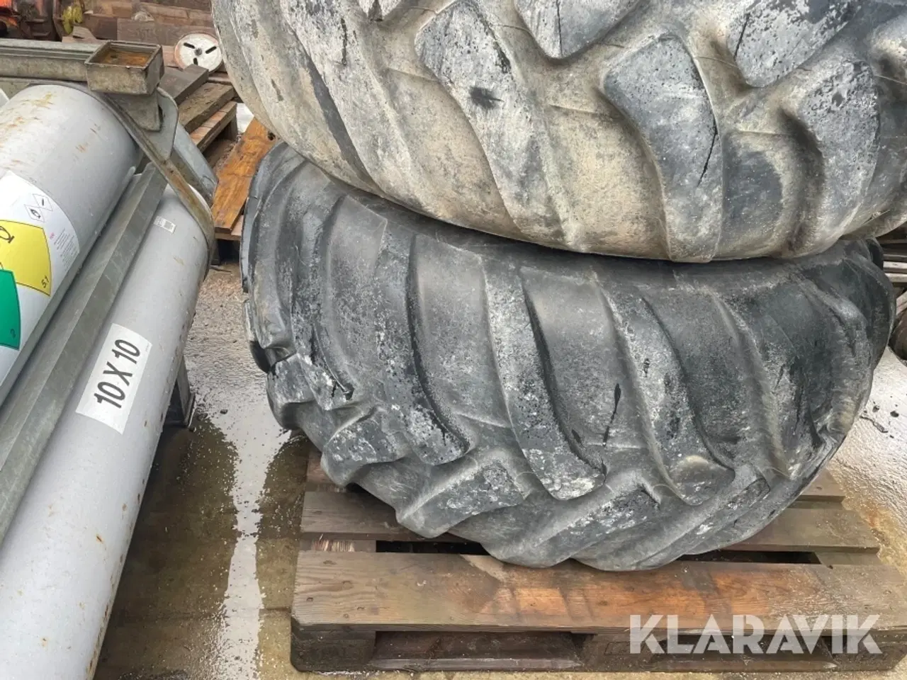 Billede 3 - Entreprenør dæk Trelleborg 600/55-26,5 til hydrema dumper