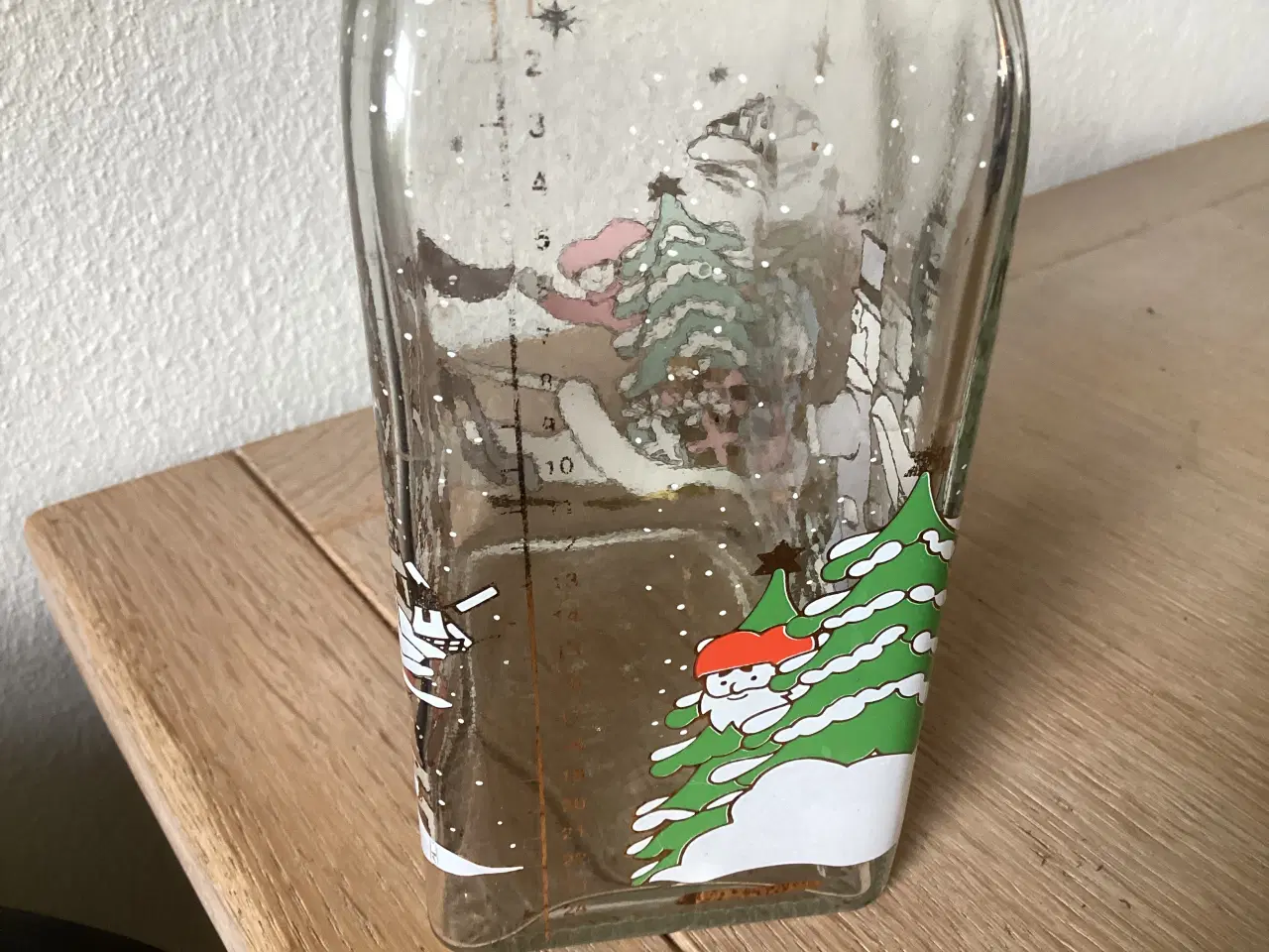 Billede 2 - Julekalender - glasflaske