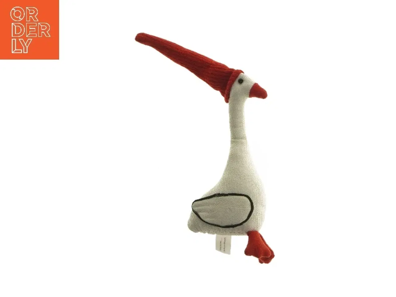 Billede 4 - Gås med nissehue (str. 20 cm)