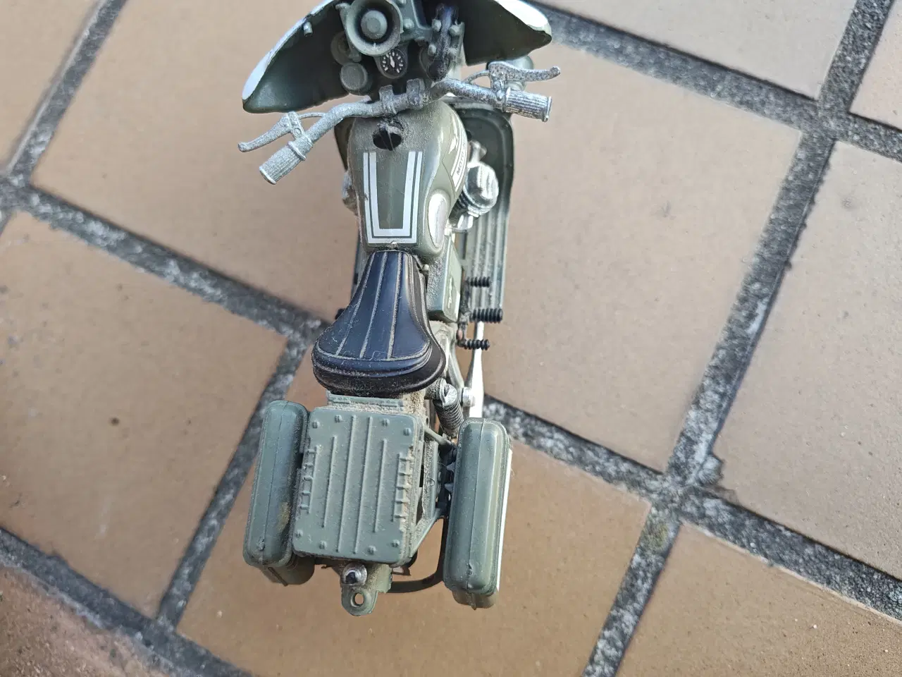 Billede 4 - Moto Guzzi 1:15 Motorcykel Politoys Polistil