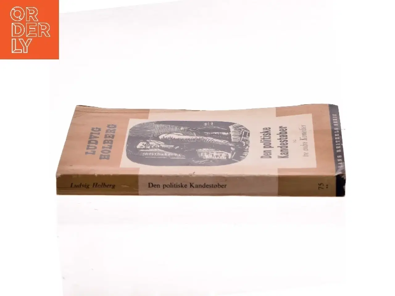 Billede 2 - Den politiske Kandestøber og tre andre Komedier af Ludvig Holberg (Bog)