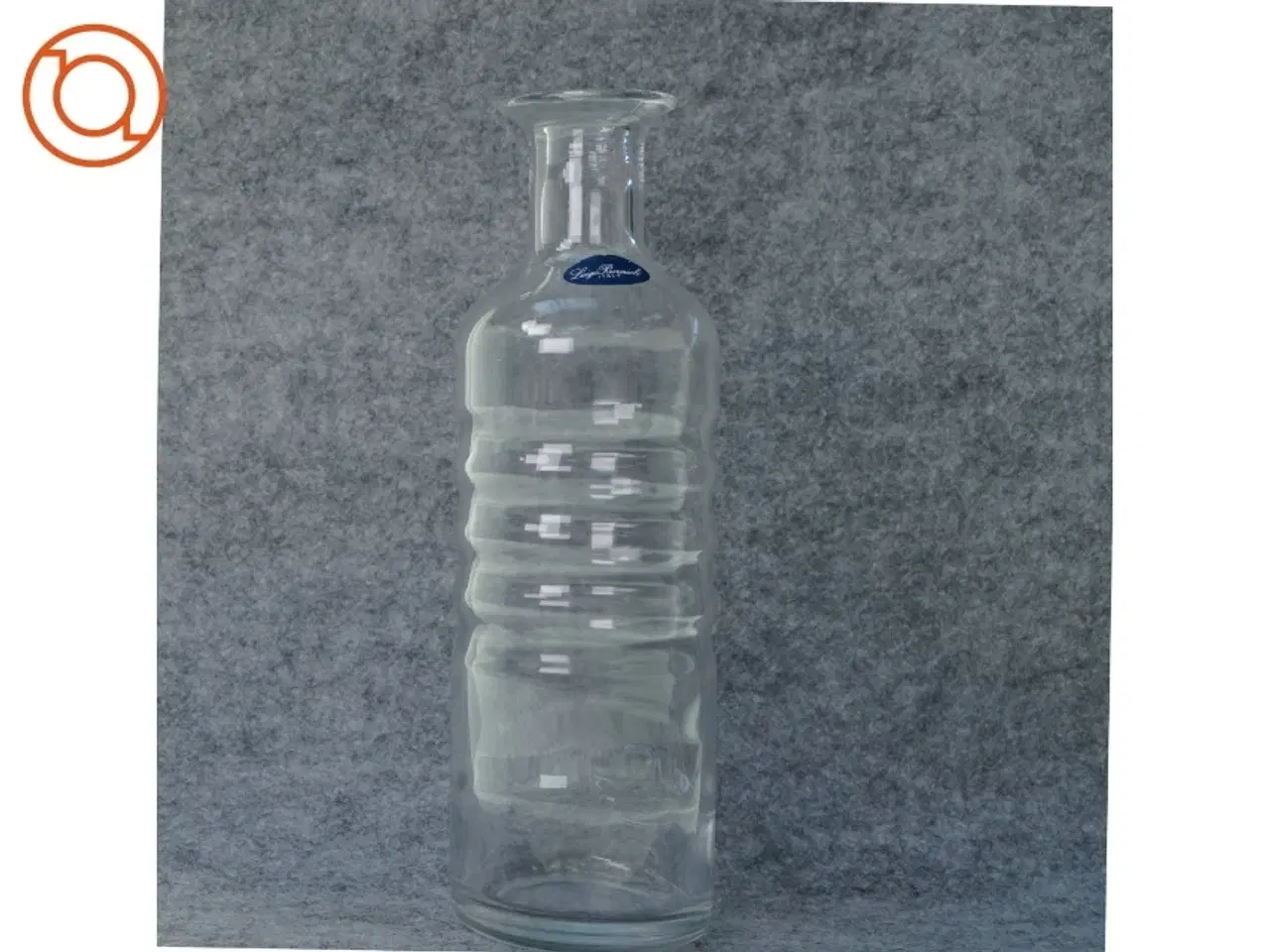 Billede 1 - Glas flaske fra Luigis Bar (str. 26 x 8 cm)