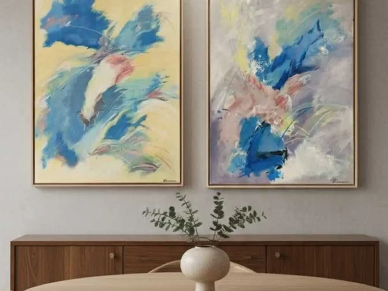 Billede 1 - M. Justesen malerier