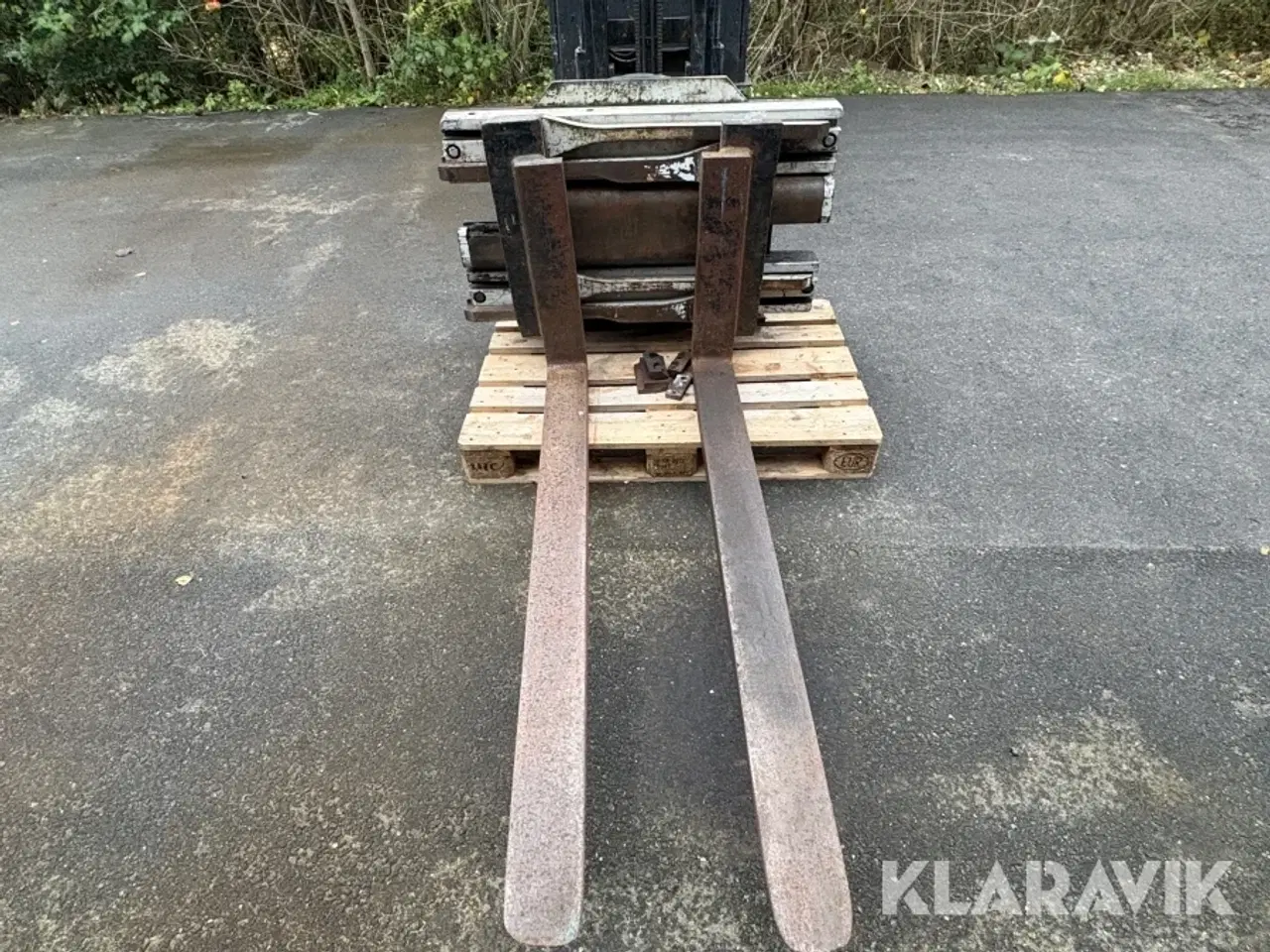 Billede 6 - Vende agregat med hydraulisk gaffelspredning Cascade