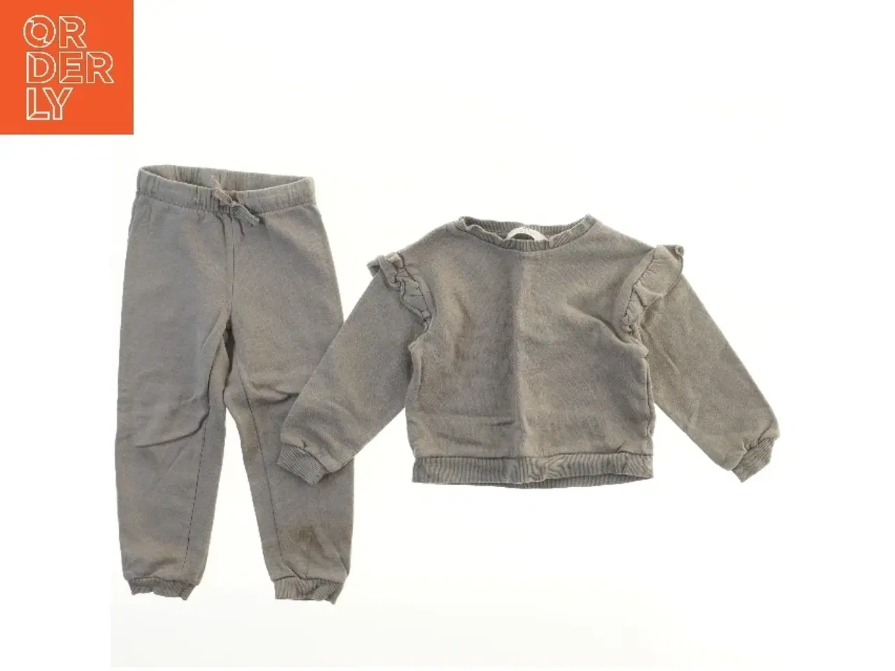 Billede 1 - Beige joggingsæt til børn fra H&M (str. 98)