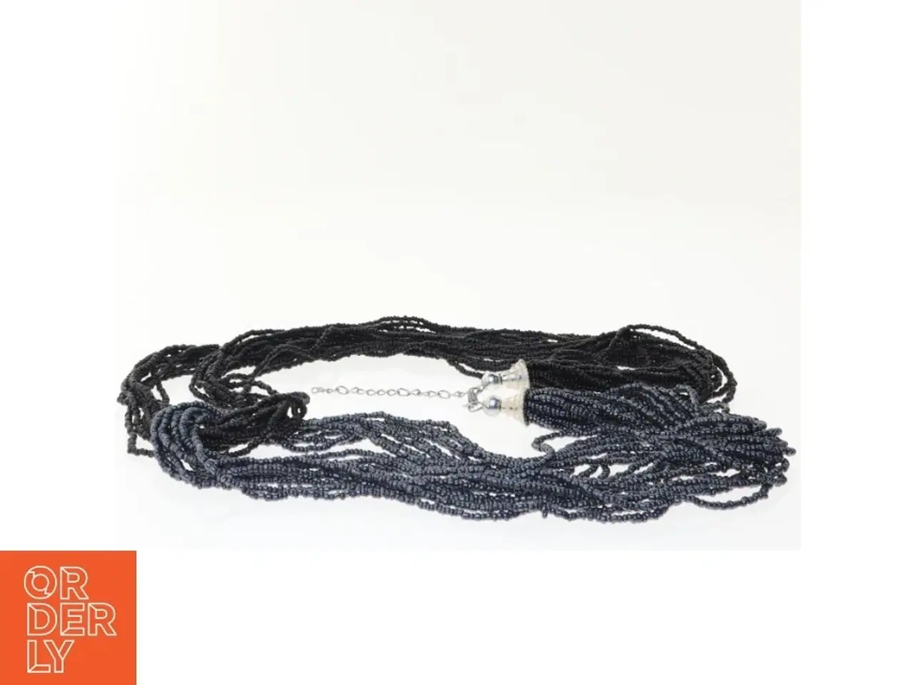 Billede 3 - Multirækket perlehalskæde (str. 80 cm)